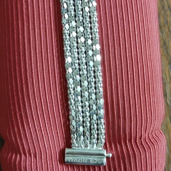 Itaor 925 Italy 5 Strand Bracelet - Picture 14 of 16